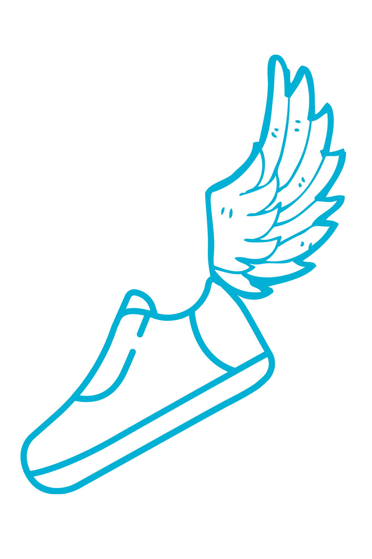 winged shoe icon